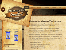 Tablet Screenshot of missionaltoolkit.com